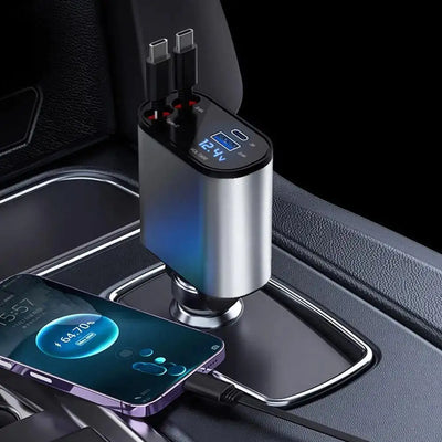 Kustoms Retractable Car Charger v.2
