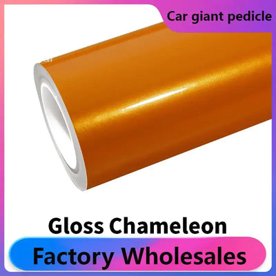 Gloss Chameleon Orange Vinyl